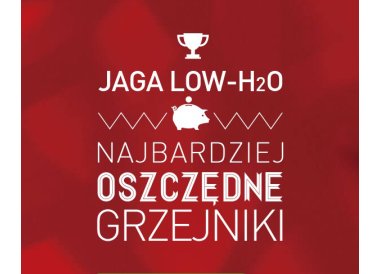 Grzejniki Jaga Low-H20 jako najbardziej ekonomiczne i ekologiczne rozwiązanie.